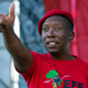 Julius Malema, leader of South Africa’s Economic Freedom Fighters, at a May day rally in Johannesburg, South Africa, May 1, 2019.